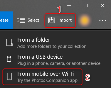 How to Transfer Photos from Android to PC without USB via Photos Companion - Step 3