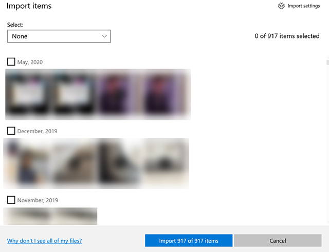 Select and transfer photos from iPad to PC