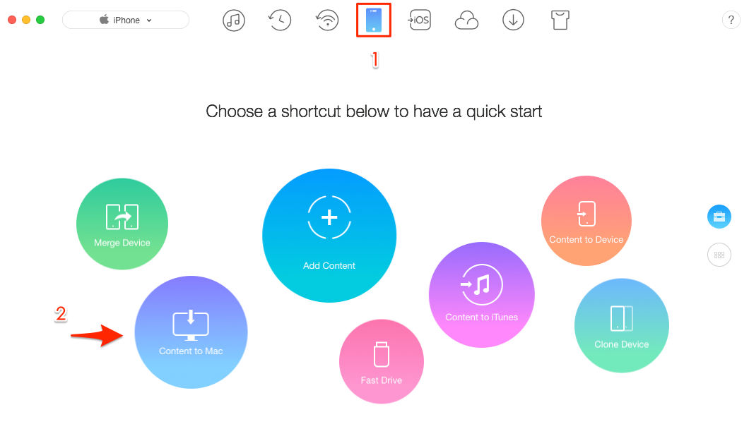 export photos from mac to iphone 6