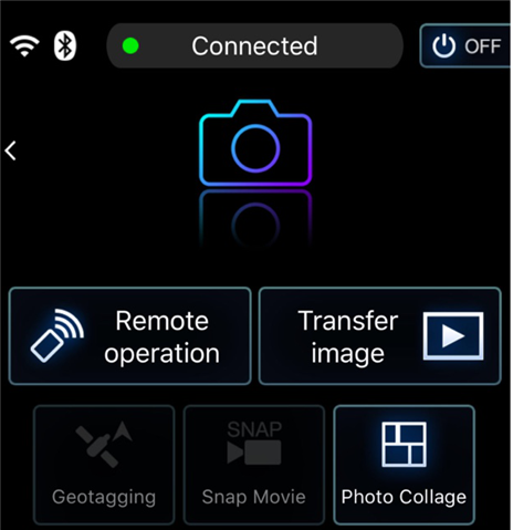 How to Transfer Photos from Lumix Camera to iPhone via Wi-Fi - Step 4