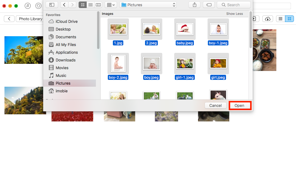 How to Transfer Photos from Mac to iPad with AnyTrans – Step 3