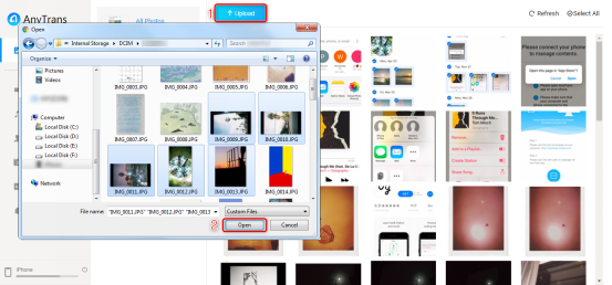 How to Transfer Photos from SD Card to iPhone/iPad Wirelessly - Step 3