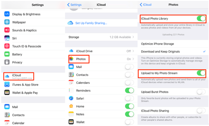 How to Transfer Photos from iPhone to iCloud
