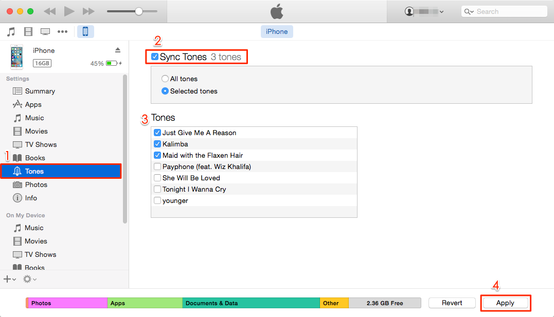 How to Transfer Ringtones from iTunes Library to New iPhone 7