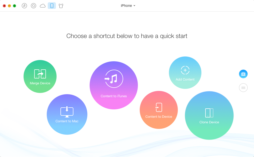How to Transfer TV Shows from iPhone to iTunes – Step 1
