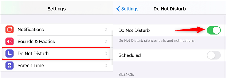 iphone sleep mode settings