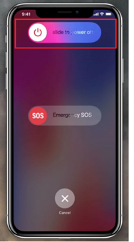 Turn off iPhone X Without Buttons - Step 3