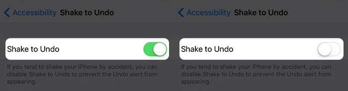 How to Turn Off Shake to Undo on iPhone in iOS 9