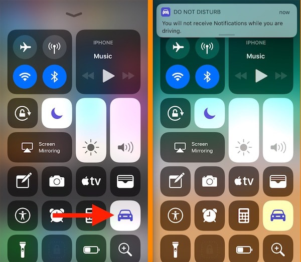 How to Turn On/Off Driving Mode in iOS 13/12/11/10 on iPhone