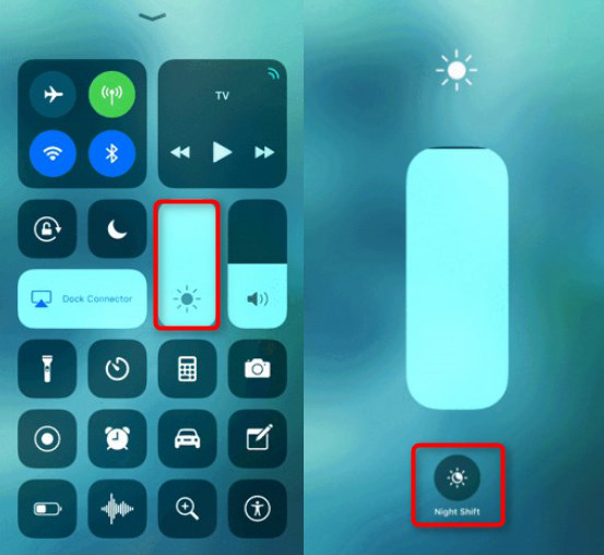 How to Turn on/Off Night Shift Mode in iOS 11