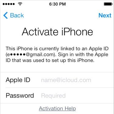 turn off find my iphone icloud locked