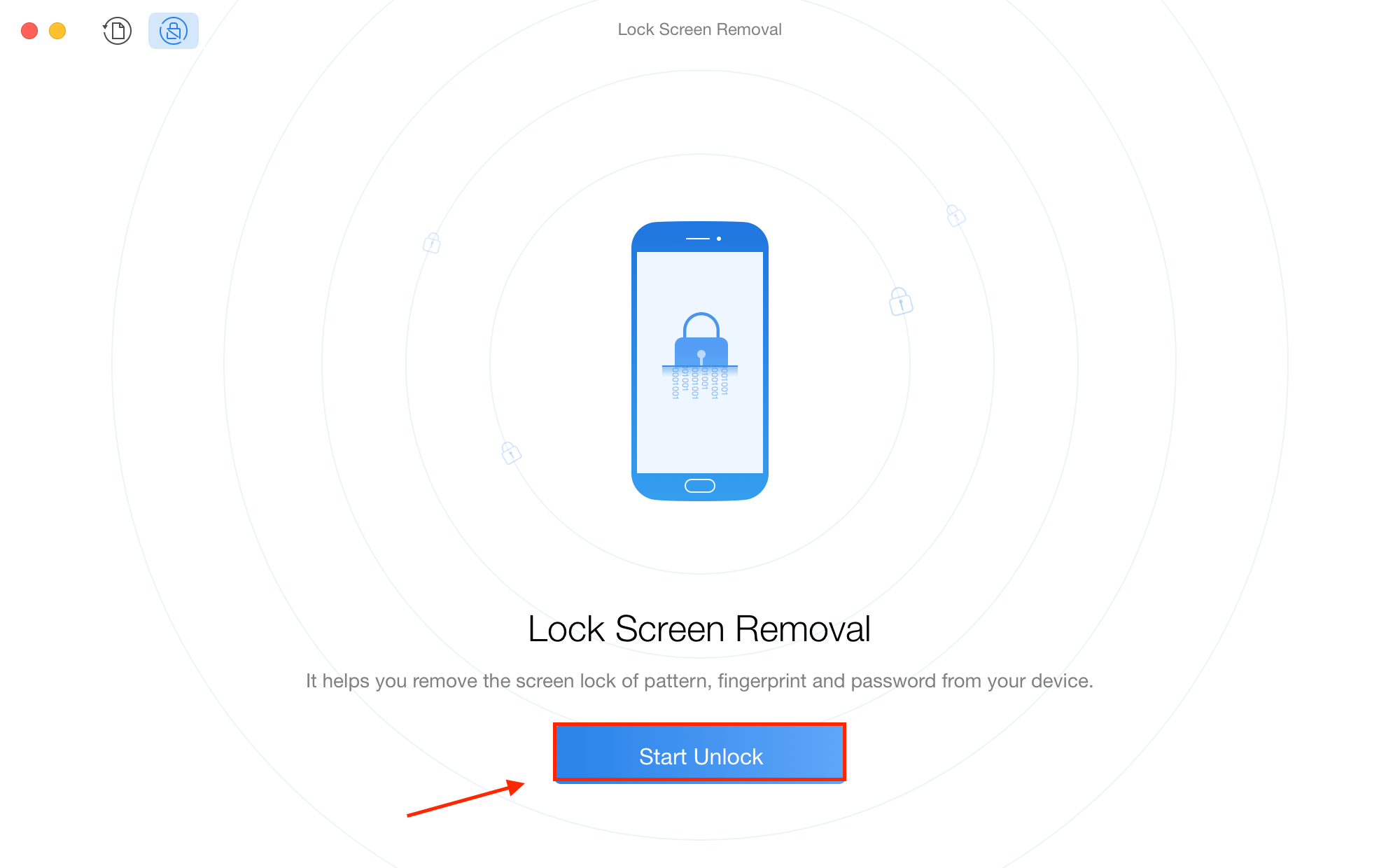 How to Unlock Samsung Phone If Forgot Pattern - Step 2