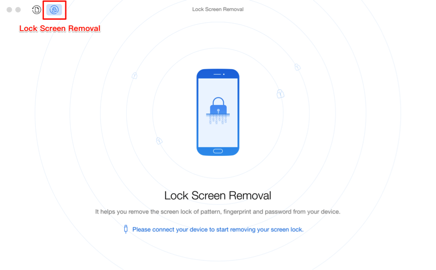 How to Unlock Samsung Phone Lock Password – Step 2