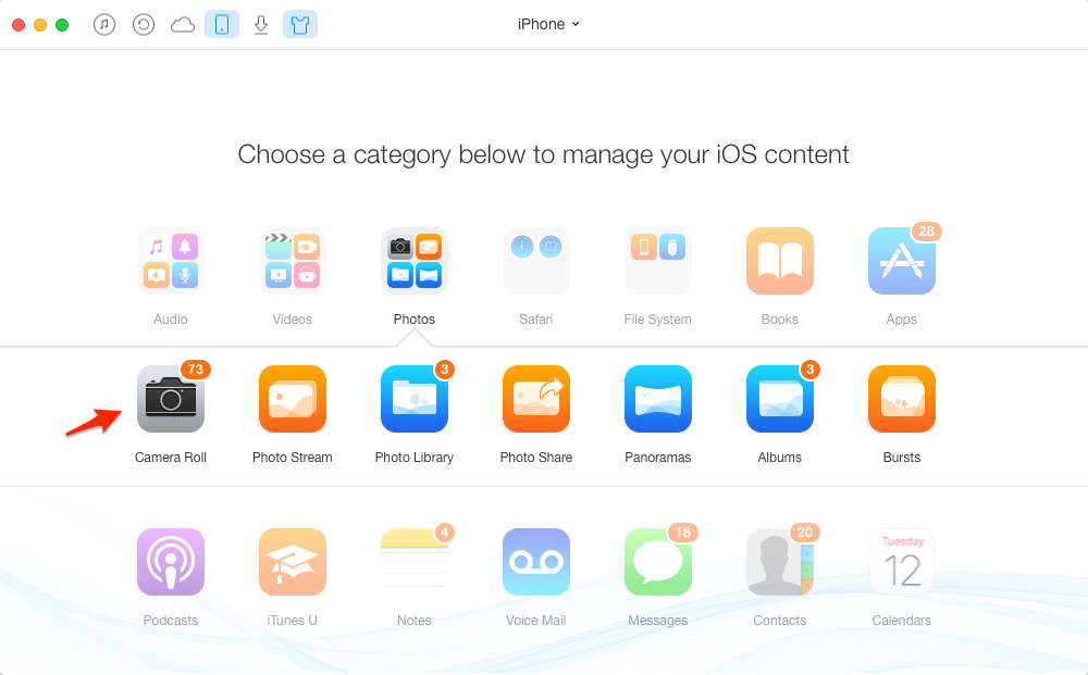 How to Upload Photos to iCloud from iPhone – Step 2