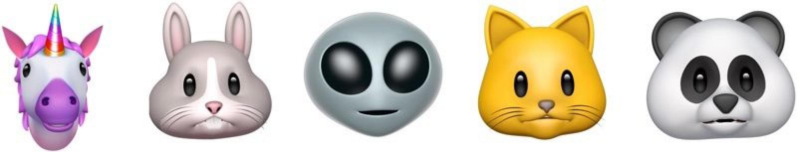 Animoji on iPhone X in iOS 11