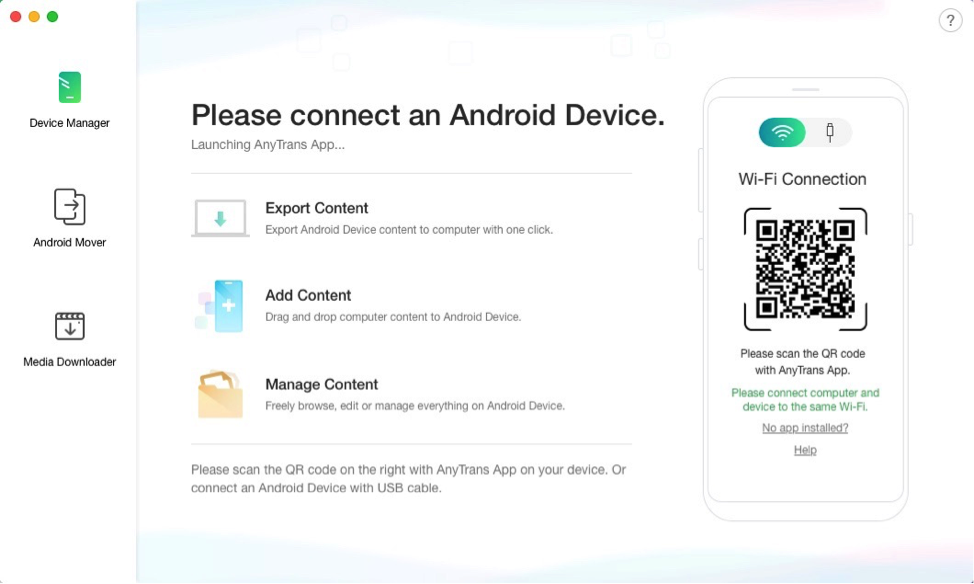 How to Transfer Music from iPhone to Android - Step 1