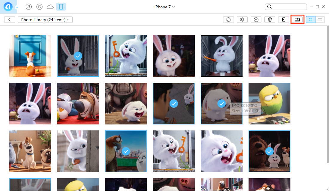 How to Transfer Photos from iPhone/iPad/iPod to Mac/PC – Step 3