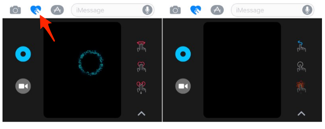 Send a Tap with Digital Touch in iMessage on iOS 10