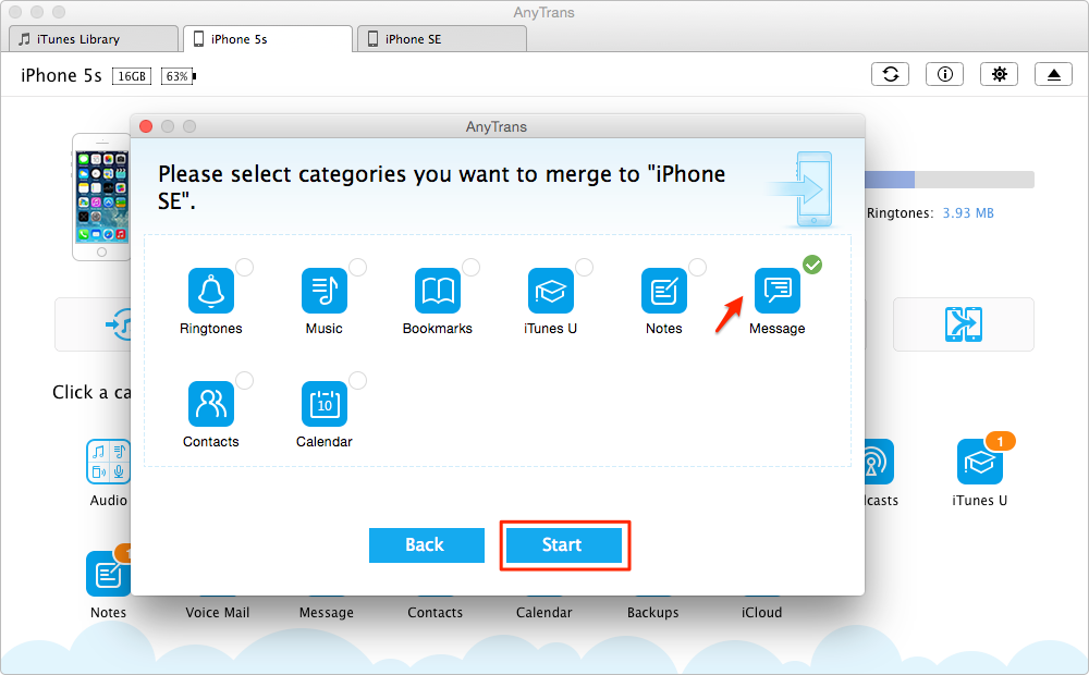 Share Content Between Two iDevices Freely with AnyTrans