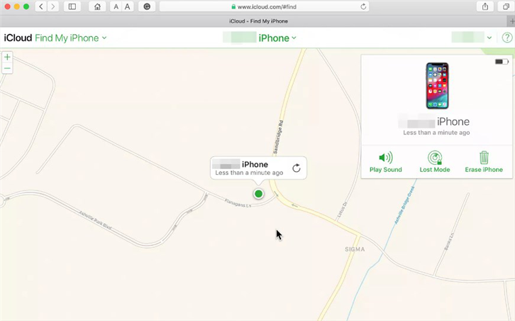 How to Set up and Use Find My iPhone via Web - Step 5