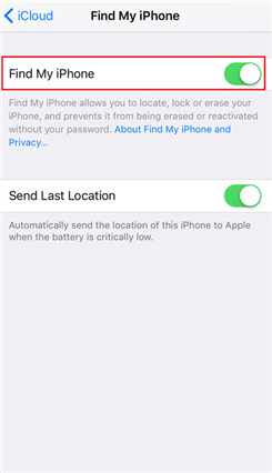 How to Set up and Use Find My iPhone - Step 4
