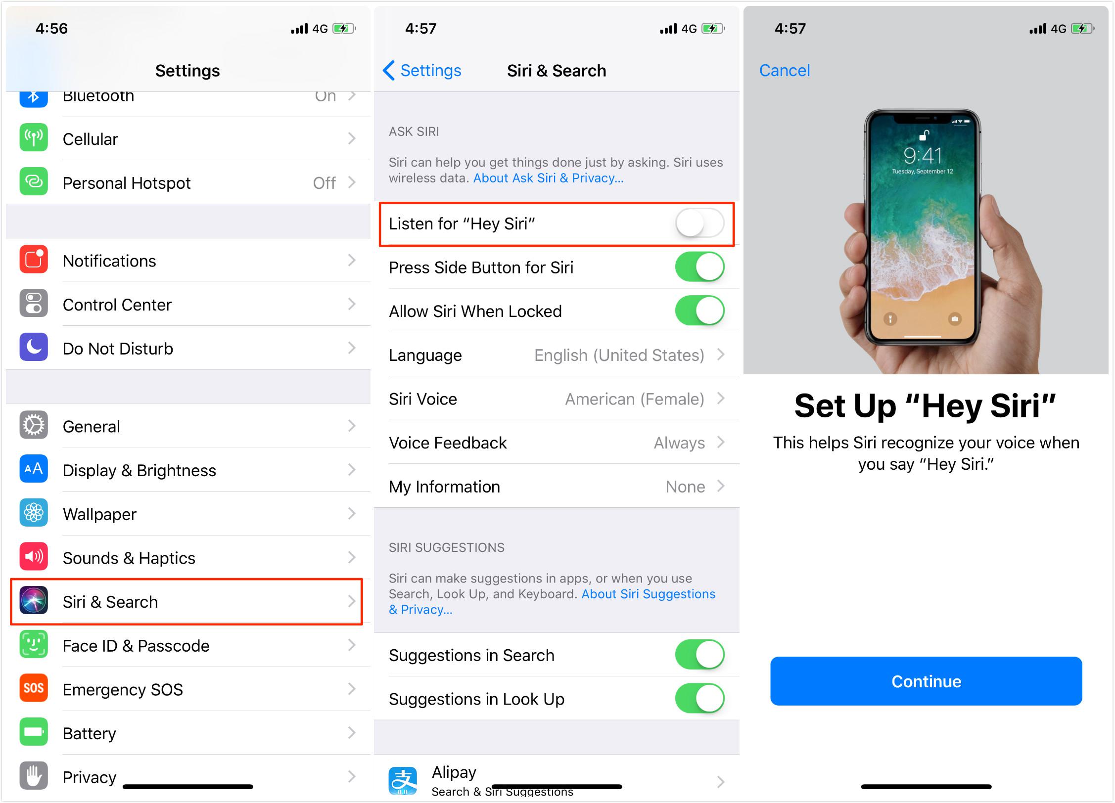 How to Use Siri on iPhone X – Method 2