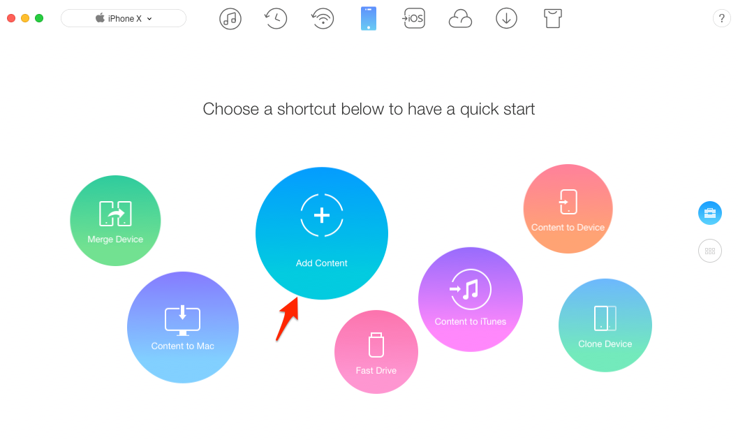 How to Transfer Files from Computer to iPhone X – Step 1