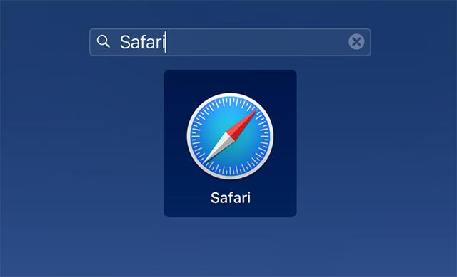 Open Safari on Mac