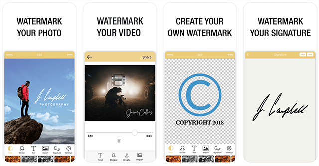 Create multiple types of watermarks with Watermark Photo