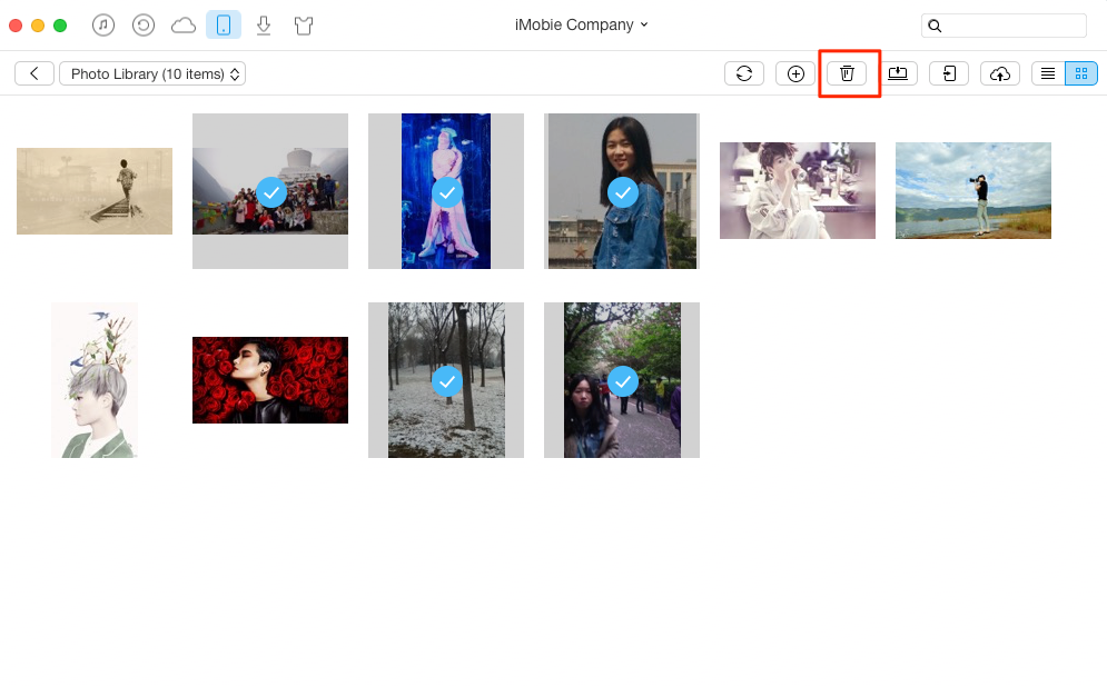 How to Delete Photos from iPhone – Step 3