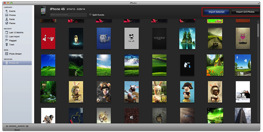 How to Import Photos from iPhone to Mac with iPhoto