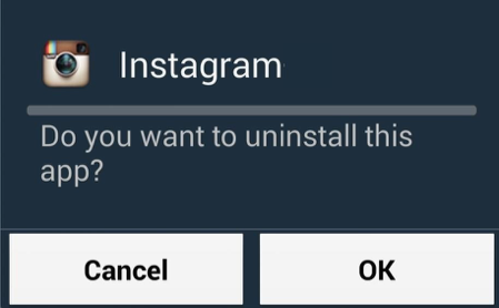 Revert Instagram to the Previous Version to Fix Instagram Not Working