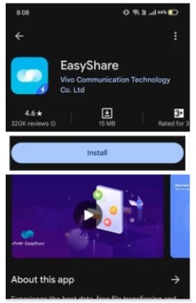 Install EasyShare App 