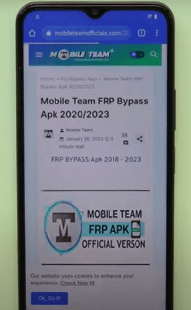 Install FRP APK