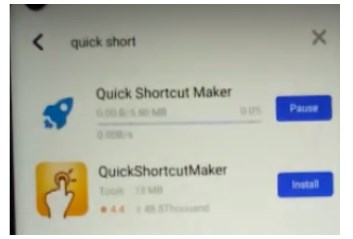 Install Quick Shortcut Maker