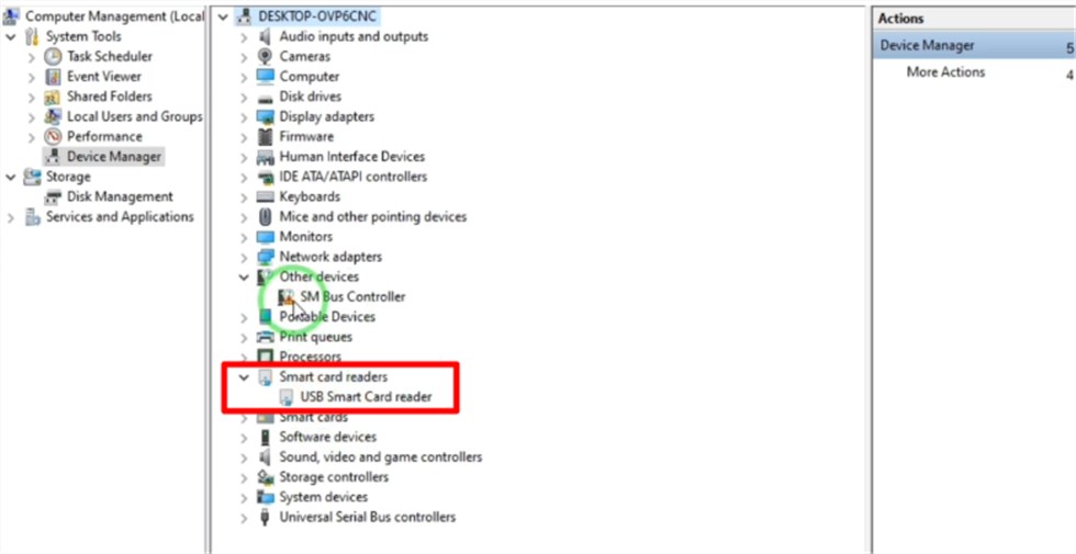 Install Smart Card Reader Drivers