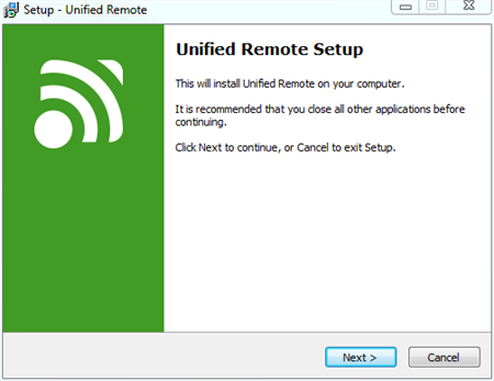 Install Unified Remote