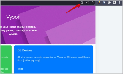 Install Vysor Extension on Your Chrome