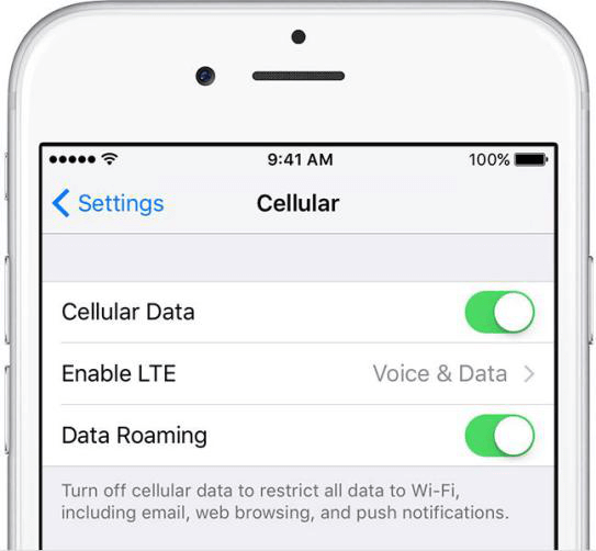 iOS Update Issue - Cellular Problem