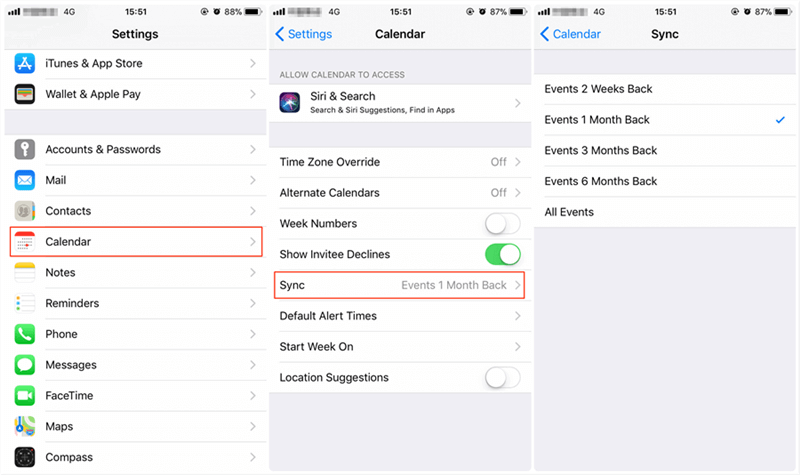 How To Fix IPhone X 8 7 6 Calendar Problems iOS 10 11 