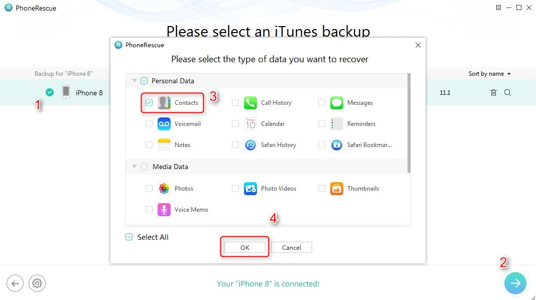 How to Get Back Contacts Disappeared on iPhone Quickly after iOS ...