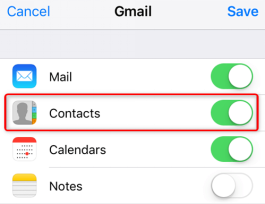 How To Find Gmail Contacts On Iphone