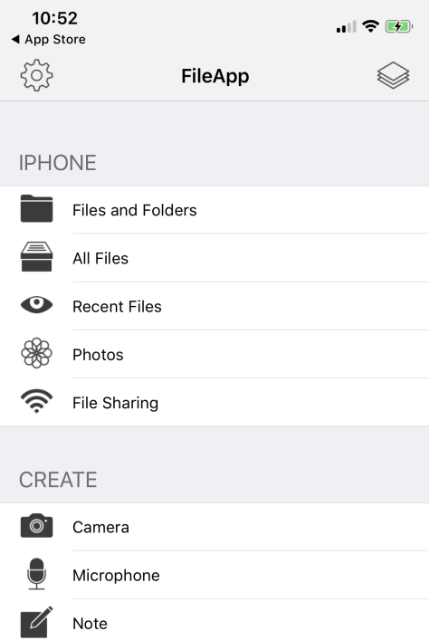 Best iPhone File Manager - FileApp