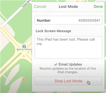 iPhone/iPad Lost Mode Unlock via iCloud