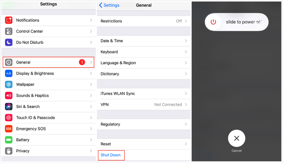 Fix iPhone/iPad Not Connecting to Wi-Fi – Restart Device