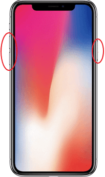 Force Restart iPhone X