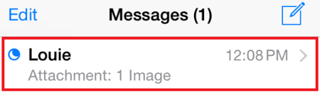 Fix iPhone Not Alerting Me of Texts - Remove the Crescent Moon Next to Messages