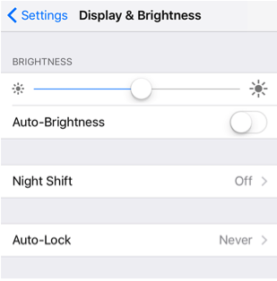 Decrease Brightness on Your iPhone