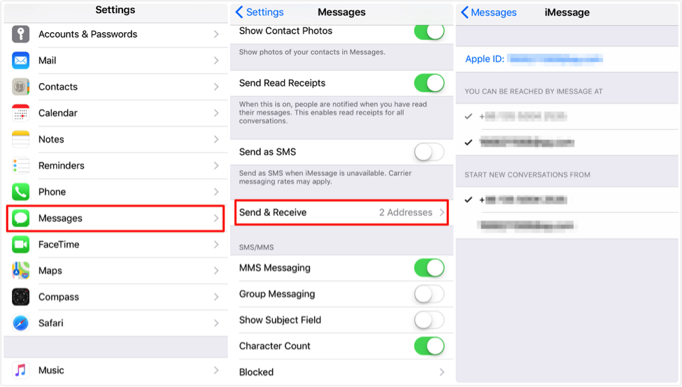 Fix: iPhone Not Receiving Group Texts – Link to Apple ID