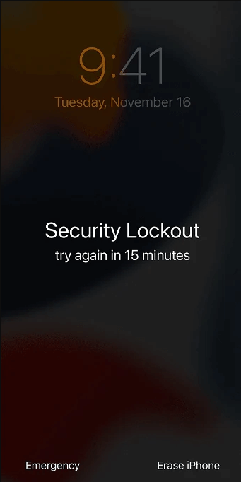What Is iPhone Security Lockout